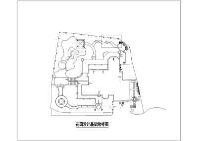 重庆棕榈泉别墅区庭院景观设计施工图3D模型