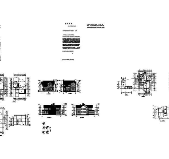 别墅建筑施工图