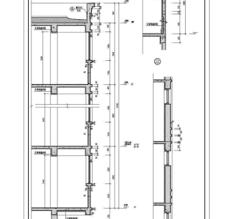 多层住宅建筑施工图套CAD图