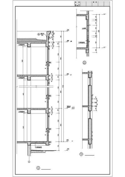 多层住宅建筑施工图套CAD图