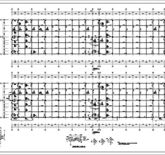 某多层框架结构厂房结构设计施工图