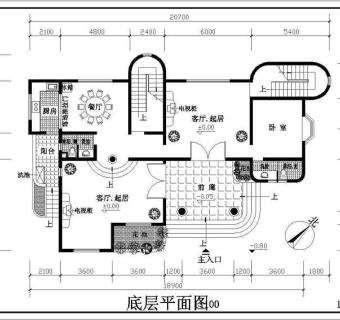 多层住宅建筑设计全套CAD图