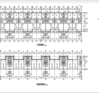 多层住宅建施全套设计图