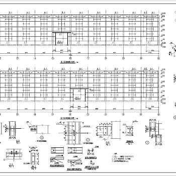 某地二层门式钢框架结构厂房结构施工图