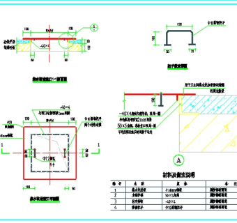 集水坑盖板做法建筑构造详图3D模型