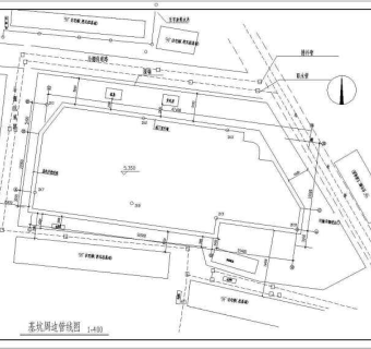 广东某学生公寓基坑支护设计施工图3D模型