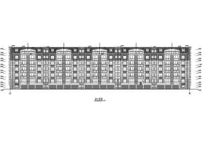 高级多层住宅小区建筑设计CAD施工图