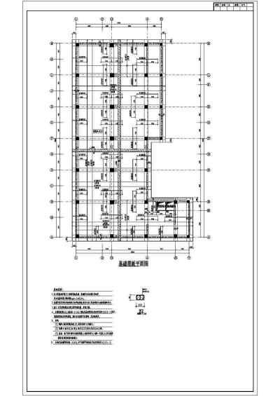 12层建筑楼框架-剪力墙结构施工图纸