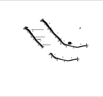 某学生自主设计沿河景观及绿化规划图纸