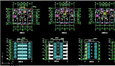 房屋建筑学课程设计图纸