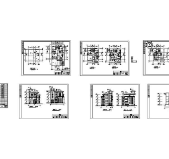 豪华别墅施工图