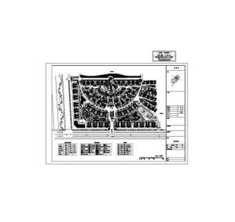 别墅绿化规划图纸