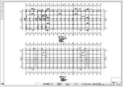 某六层宿舍楼框架结构设计施工图纸