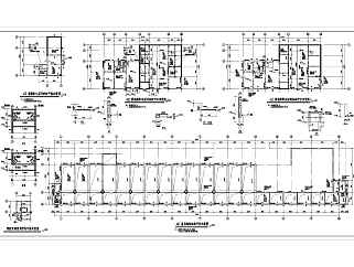 新化县十九层框架结构医院结构施工图（带地下室）