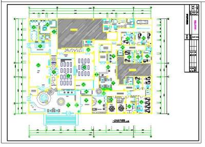 菩提瑜伽养生馆装修设计cad施工图3D模型