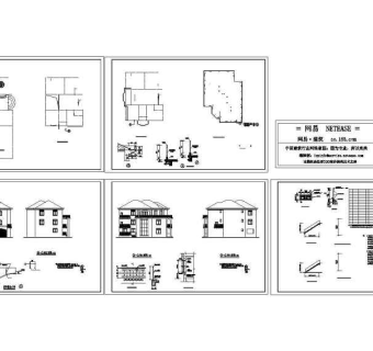 某别墅建筑扩出图