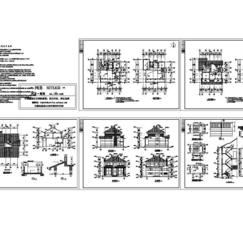 别墅建筑结构图