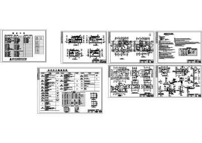 某三层豪华独栋别墅建筑施工图