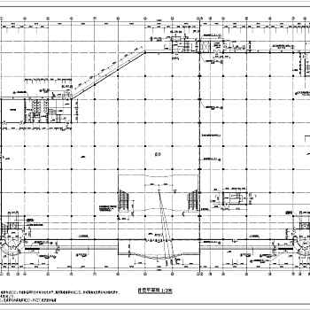 某大型超市全套建筑设计CAD施工图