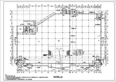 某大型超市全套建筑设计CAD施工图