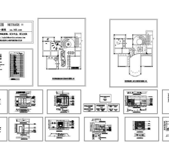 别墅装饰施工图