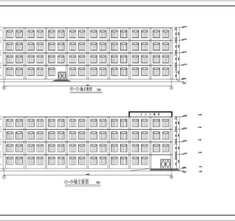 大型超市建筑设计CAD施工图