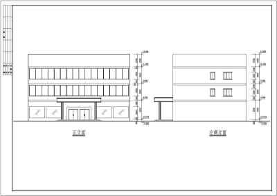 某地3层框架结构办公室结构设计施工图