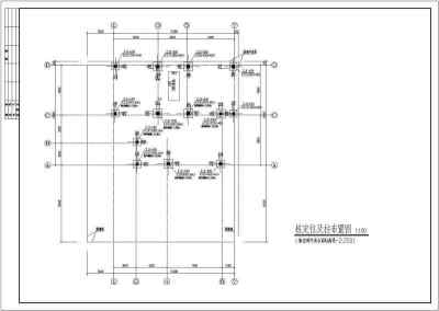 某地三层框架结构独立别墅结构施工图