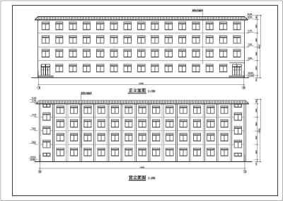 某地多层框架结构教学楼结构设计施工图