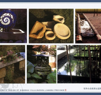 南方水乡某别墅区规划方案