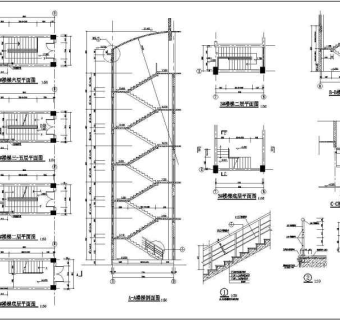 某工商局办公楼设计cad全套建筑施工图