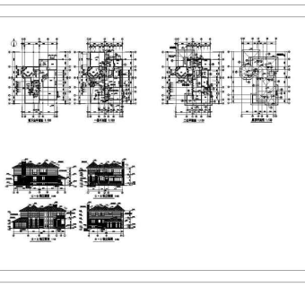 两层独立别墅设计图