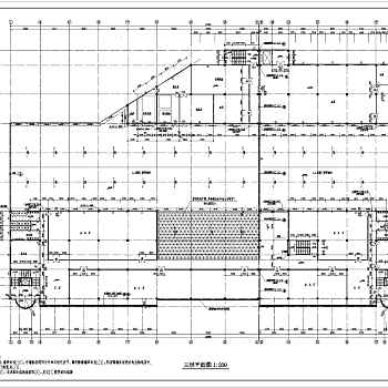 某大型超市建筑设计全套施工图