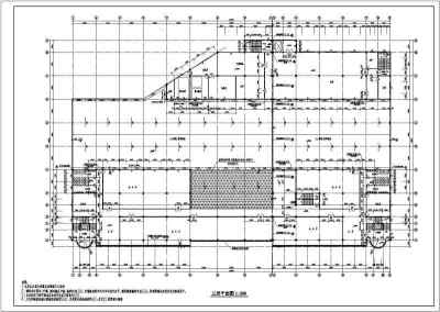 某大型超市建筑设计全套施工图