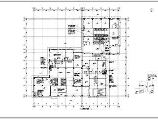 [安徽]高层商业办公楼多联机空调通风系统设计施工图