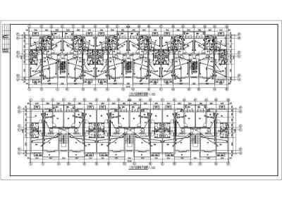 [河北]多层住宅小区电气施工图