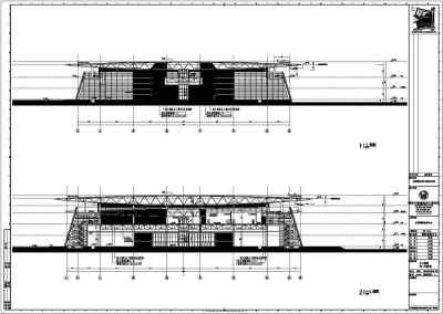 某地国际会展中心建筑设计施工图纸