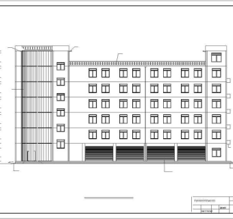 某地七层框架结构办公楼毕业设计图