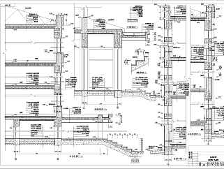 某电力大队办公楼建筑设计cad全套施工图