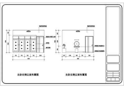 [重庆]某多层室内家居住宅全套装修cad施工图