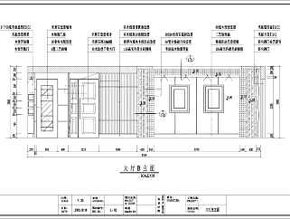[深圳]某高档小区室内装修全套cad施工图带效果图3D模型