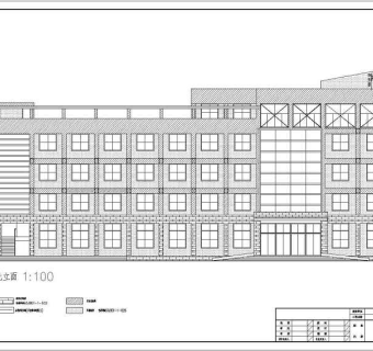 某多层办公楼设计cad整套建施图
