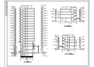 某高层高档办公建筑cad设计施工图纸