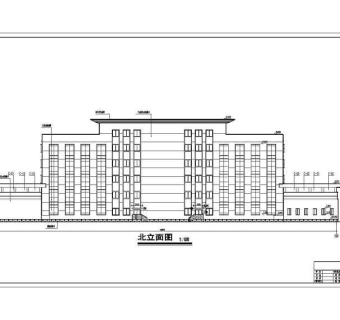 综合办公楼建筑设计CAD施工图