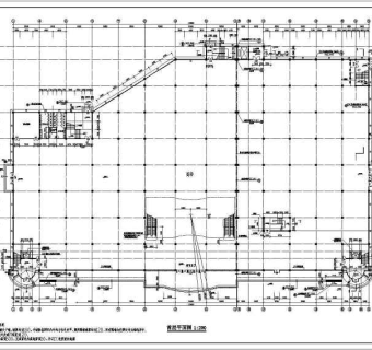 某大型超市建筑设计cad全套施工图