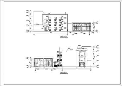 幼儿园建筑施工图3D模型