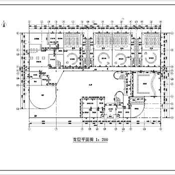 9班幼儿园建筑图纸3D模型