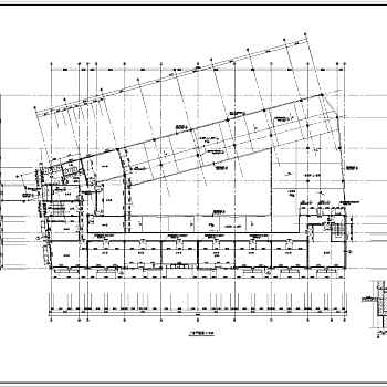 某市区菜市场办公楼设计cad全套建筑施工图