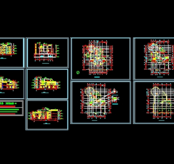 幼儿园平面图纸