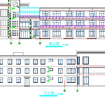 幼儿园全套建筑图
